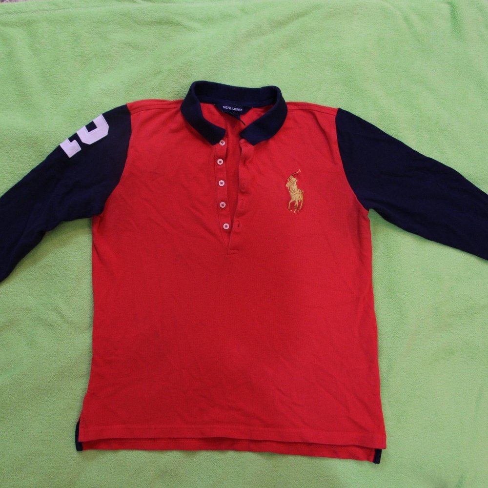 Polo Ralph Lauren Long Sleeve Colorblock Shirt